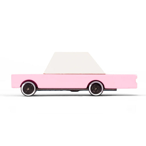 CandyLab Candycar Pink Wooden Vehicle