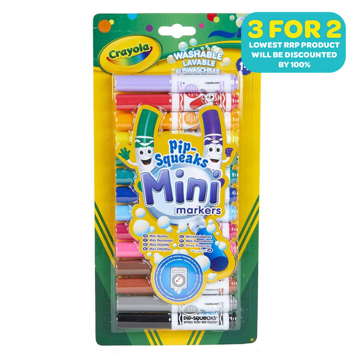 Crayola Pip-Squeaks Mini Markers (14 Pack)