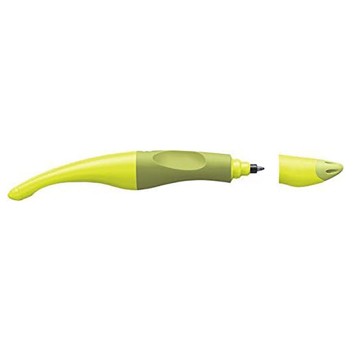 STABILO EASYoriginal Refillable Handwriting Rollerball Pen Lime/Green Left Handed Grip