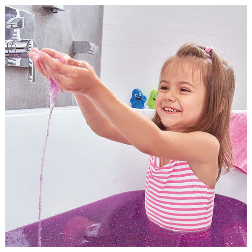 Zimpli Glitter Slime Baff Purple Sensory Bath Fun