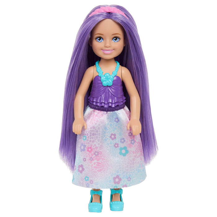 Barbie Chelsea Royal with Purple Hair 6" Doll 