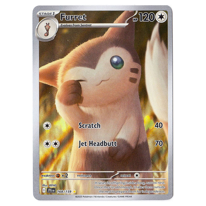 Furret #168/159 Pokémon SV09: Journey Together