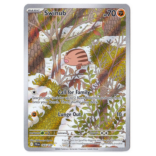 Swinub #165/159 Pokémon SV09: Journey Together