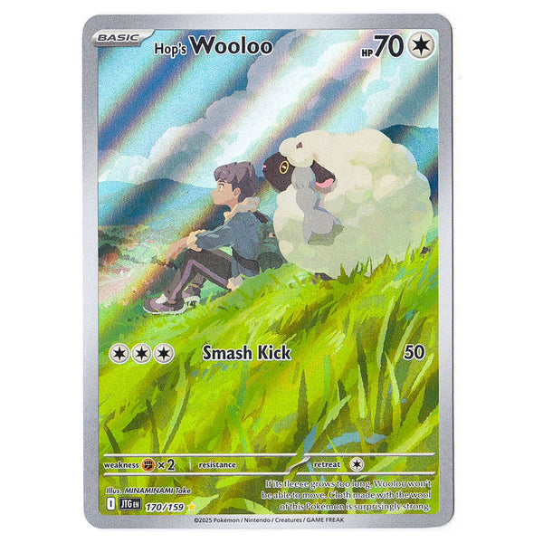 Hop's Wooloo #170/159 Pokémon SV09: Journey Together — Booghe