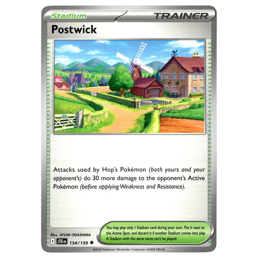 Postwick #154/159 Pokémon SV09: Journey Together