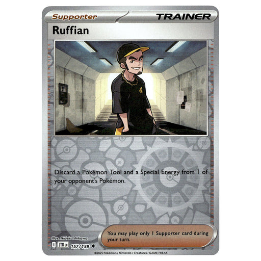 Ruffian #157/159 Pokémon SV09: Journey Together Reverse Holo