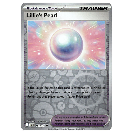 Lillie's Pearl #151/159 Pokémon SV09: Journey Together Reverse Holo