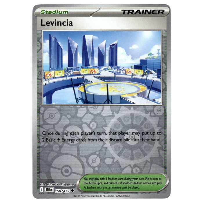 Levincia #150/159 Pokémon SV09: Journey Together Reverse Holo