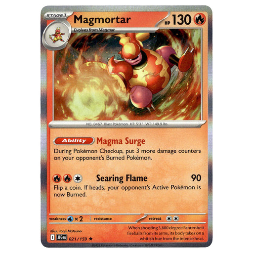 Magmortar #021/159 Pokémon SV09: Journey Together