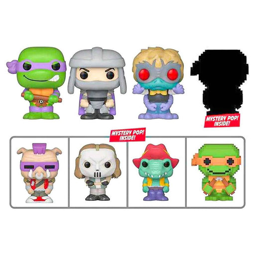 Funko Bitty Pop! Teenage Mutant Ninja Turtles Figures Series 2 (4 Pack)