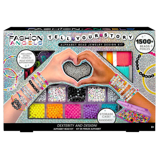 Fashion Angels Tell Your Story Alphabet Bead Jewellery Design Kit