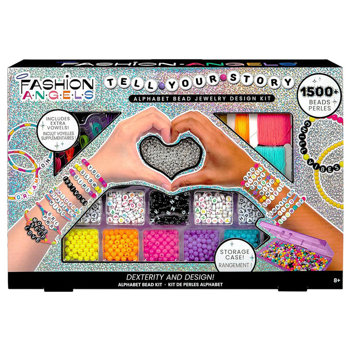 Fashion Angels Tell Your Story Alphabet Bead Jewellery Design Kit