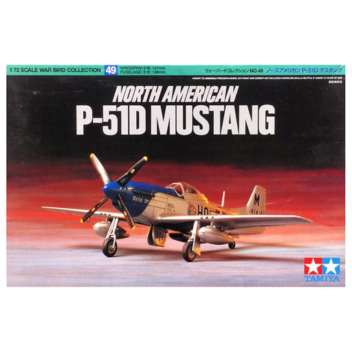 Tamiya North American P-51D Mustang 1/72 Model Kit