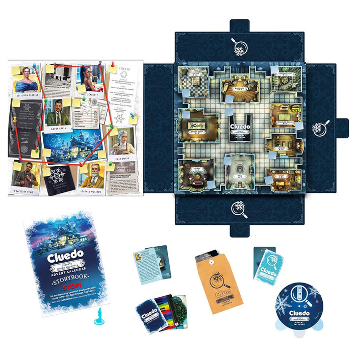 Cluedo: Secrets Under Snowfall Advent Calendar 