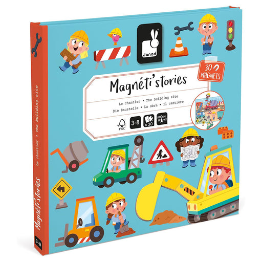 Janod Magneti'Stories The Building Site Set