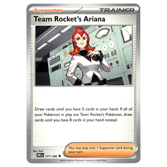 Team Rocket's Ariana #171/182 Pokémon SV10: Destined Rivals