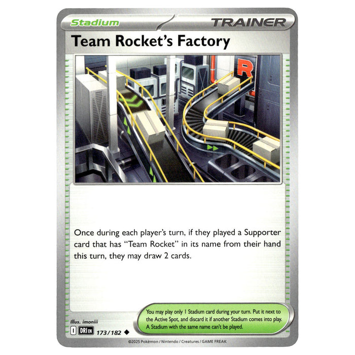 Team Rocket's Factory #173/182 Pokémon SV10: Destined Rivals