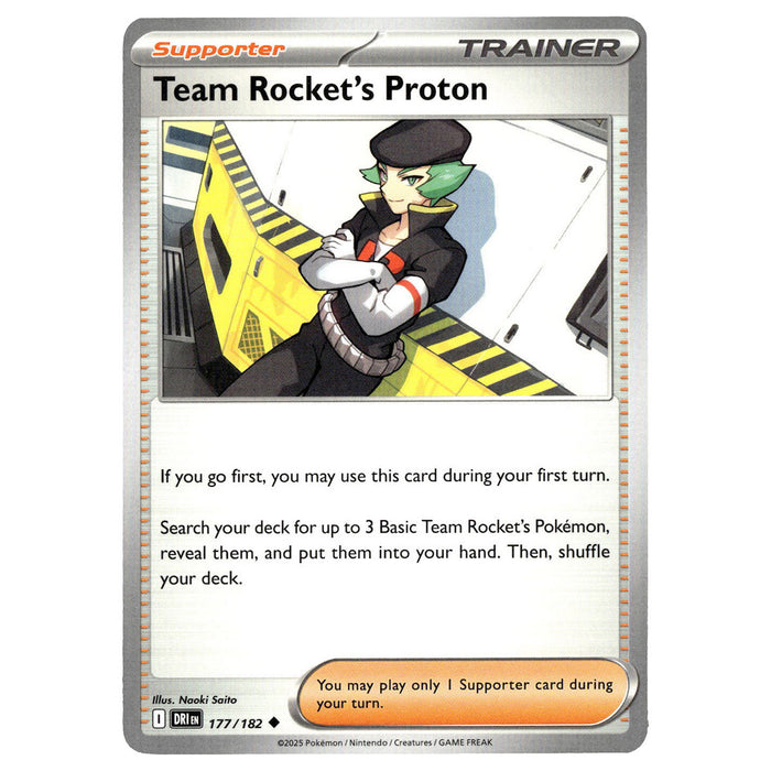 Team Rocket's Proton #177/182 Pokémon SV10: Destined Rivals