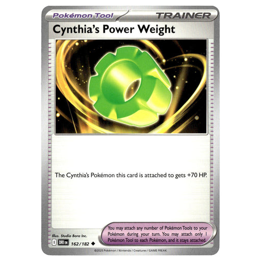 Cynthia's Power Weight #162/182 Pokémon SV10: Destined Rivals