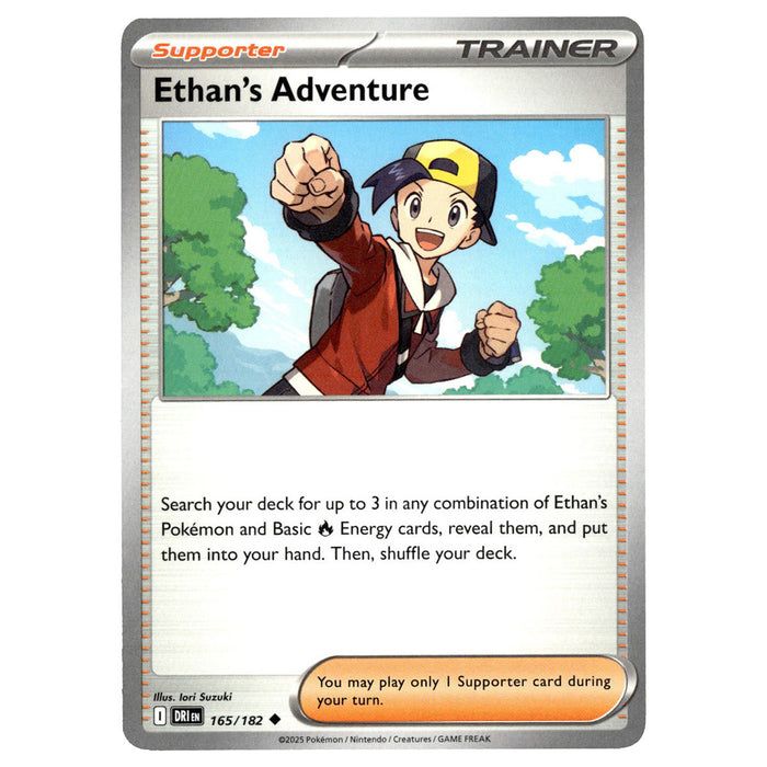 Ethan's Adventure #165/182 Pokémon SV10: Destined Rivals
