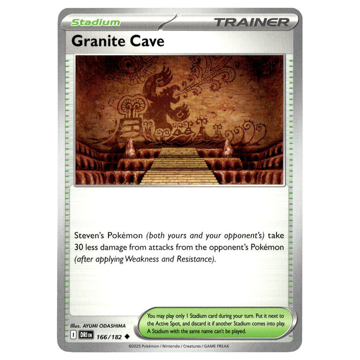 Granite Cave #166/182 Pokémon SV10: Destined Rivals
