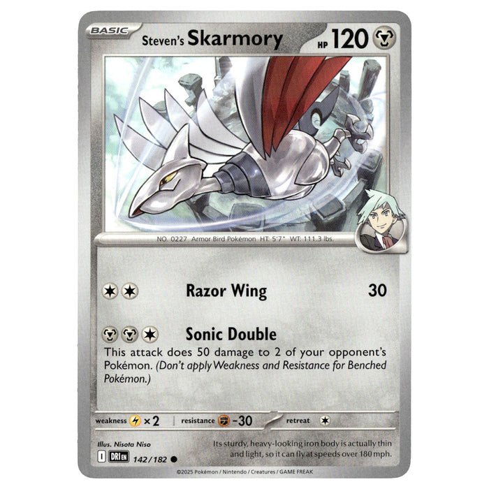Steven's Skarmory #142/182 Pokémon SV10: Destined Rivals