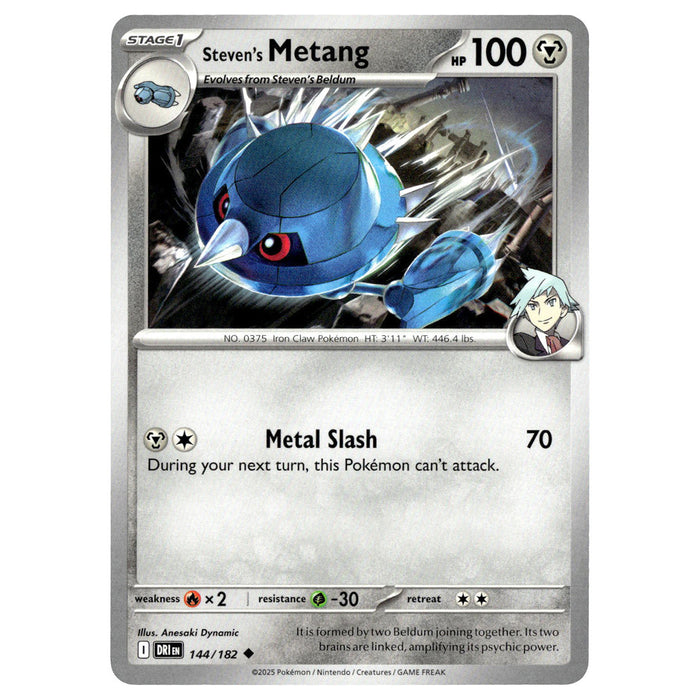 Steven's Metang #144/182 Pokmon SV10: Destined Rivals Booghe Steven's Metang #144/182 Pokmon SV10: Destined Rivals Booghe