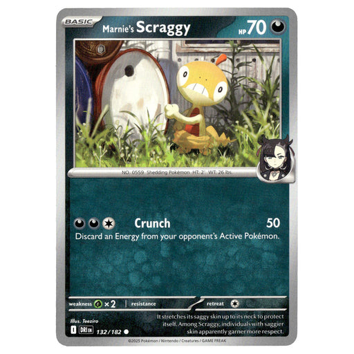 Marnie's Scraggy #132/182 Pokémon SV10: Destined Rivals