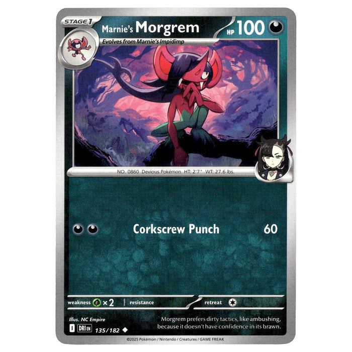 Marnie's Morgrem #135/182 Pokémon SV10: Destined Rivals
