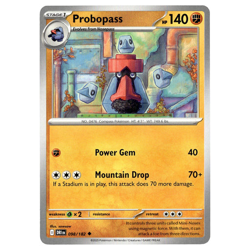 Probopass #098/182 Pokémon SV10: Destined Rivals