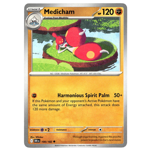 Medicham #100/182 Pokémon SV10: Destined Rivals