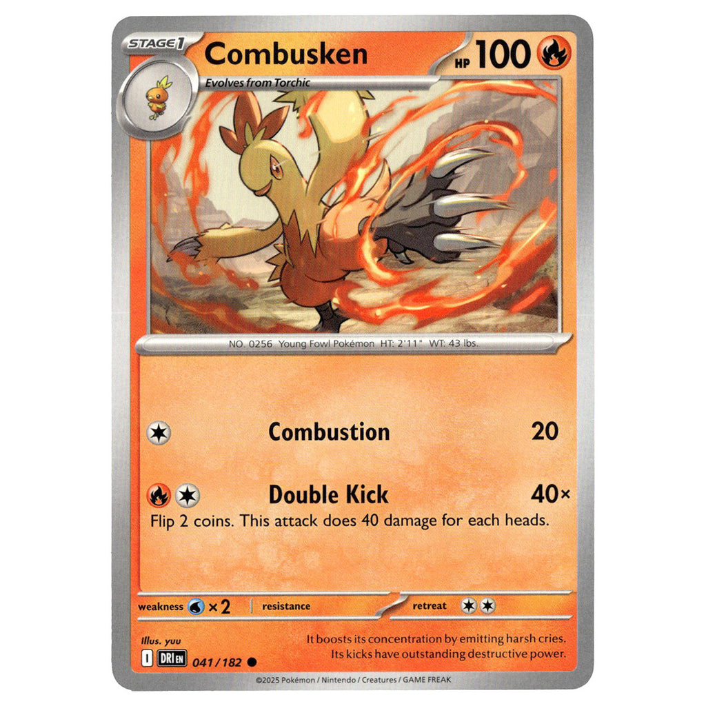 Combusken #041/182 Pokémon SV10: Destined Rivals — Booghe