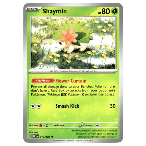 Shaymin #010/182 Pokémon SV10: Destined Rivals