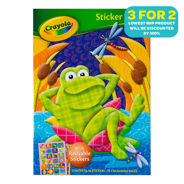 Crayola Sticker Book Frog