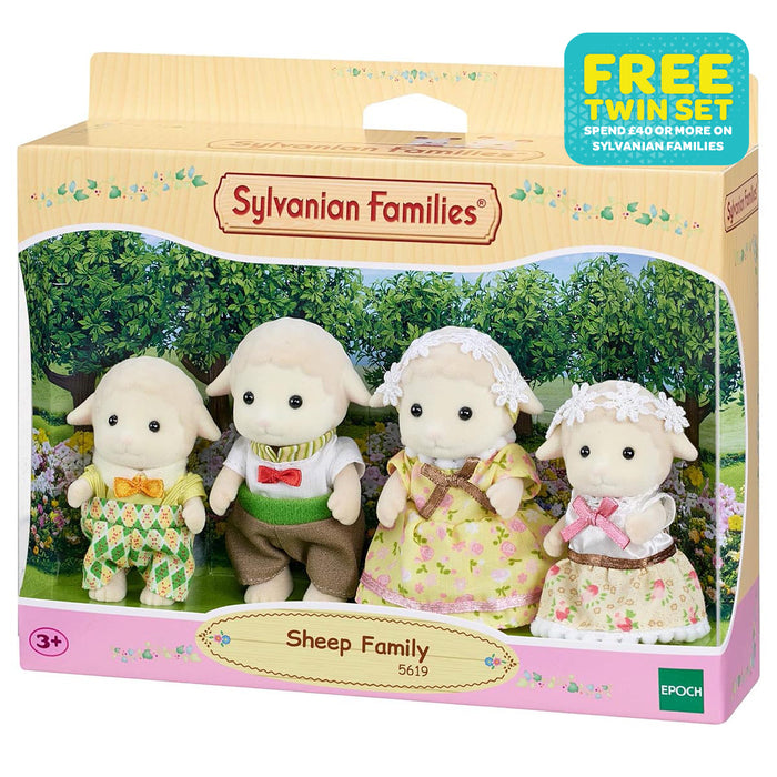 Sylvanian Families Sheep Family Figures (4 Pack)
