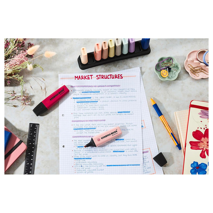 STABILO BOSS ORIGINAL NatureCOLORS Wildflowers Edition Blush Highlighter 