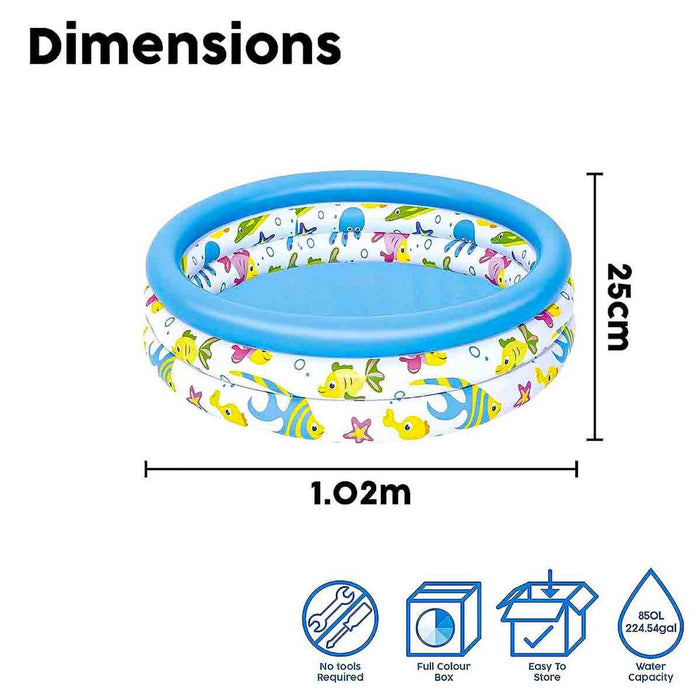 Inflatable Ocean Life Pool
