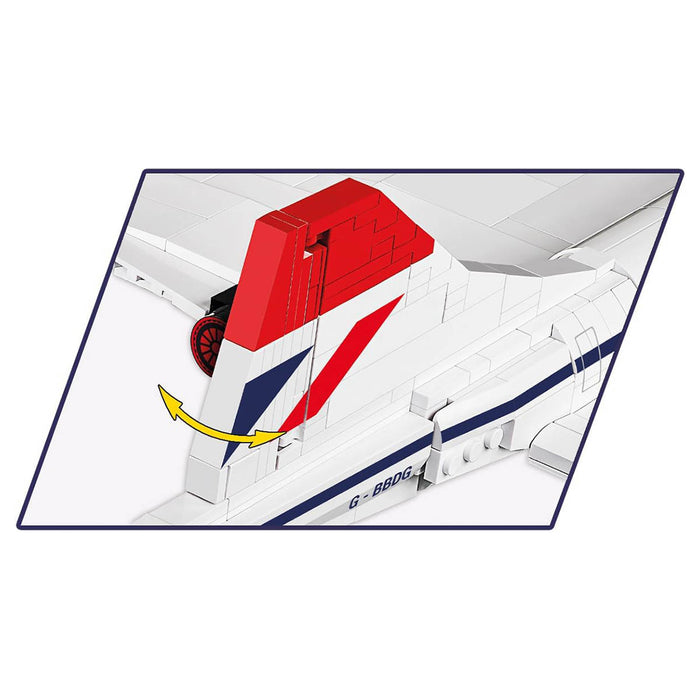Cobi Concorde G-BBDG Building Set
