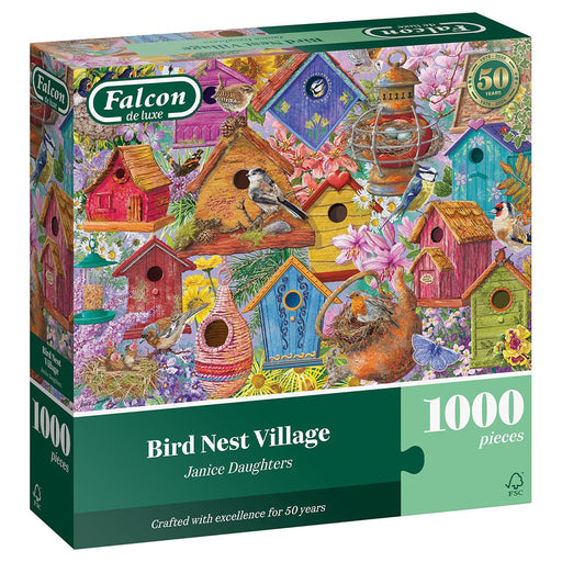 Falcon de luxe Bird Nest Village 1000 Piece Jigsaw Puzzle