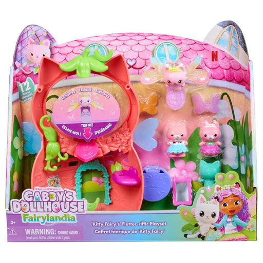 Gabby's Dollhouse Kitty Fairy's Flutter-riffic Playset