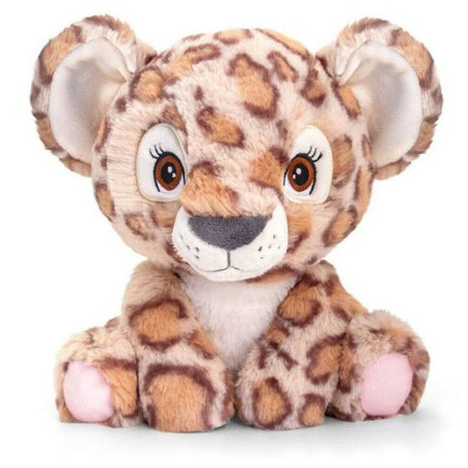 Keeleco Adoptable Leopard 16cm Soft Toy