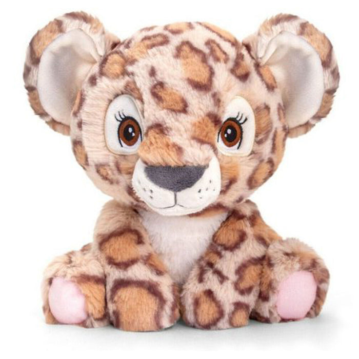 Keeleco Adoptable Leopard 16cm Soft Toy