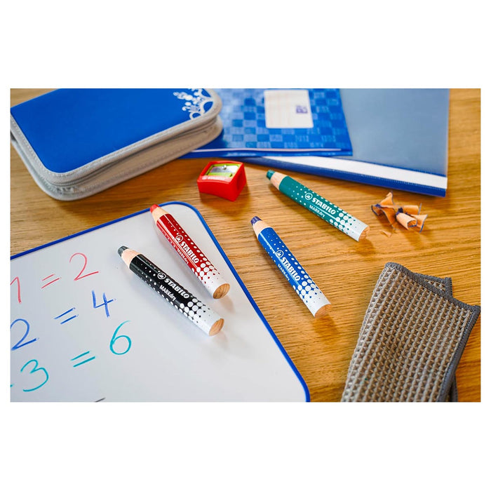 STABILO MARKdry Red Whiteboard Markers (5 Pack)