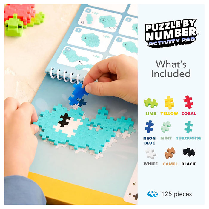 Plus-Plus Puzzle by Number Ocean Activity Pad