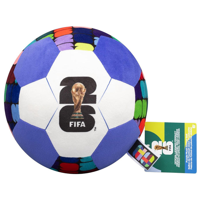 FIFA 26 Purple Plush Soccer Ball 9"