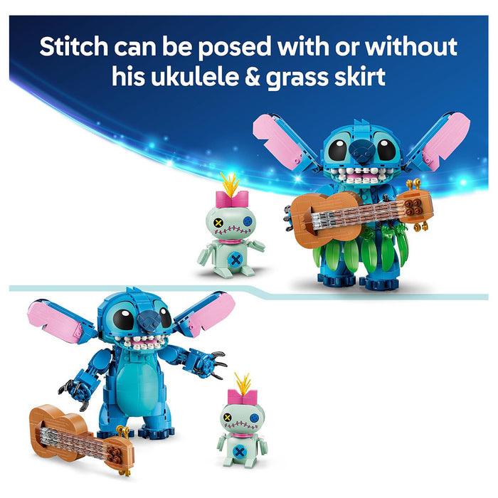 LEGO Disney Stitch & Scrump Building Set