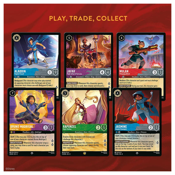 Disney Lorcana Trading Card Game: Reign of Jafar: Illumineer's Trove S Booghe Disney Lorcana Trading Card Game: Reign of Jafar: Illumineer's Trove S Booghe