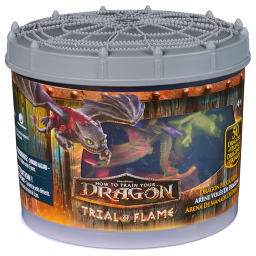 How to Train Your Dragon: Trial of Flame Dragon Flock Arena Figures (50 Pack)