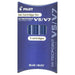 Pilot V7 Hi-Tecpoint Cartridge System Roller Pen with 3 Blue Ink Refills