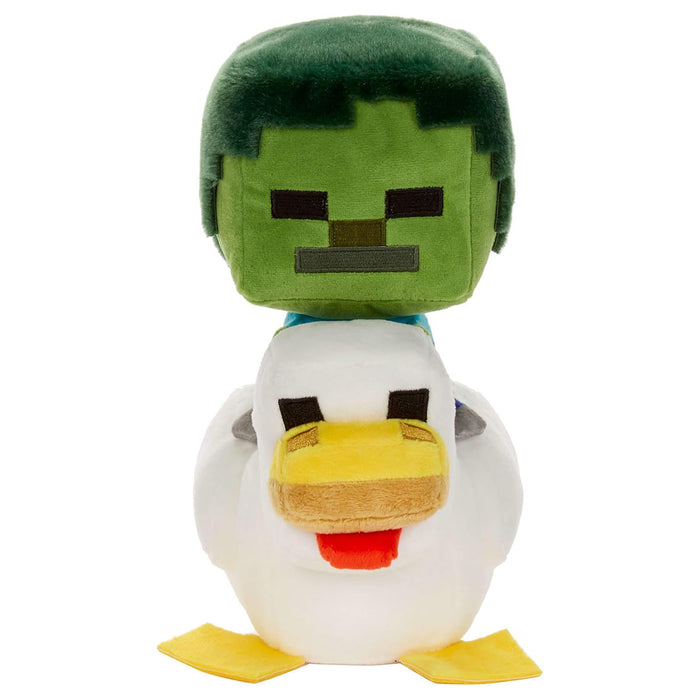 Minecraft Zombie Chicken Jockey 8" Deluxe Plush 